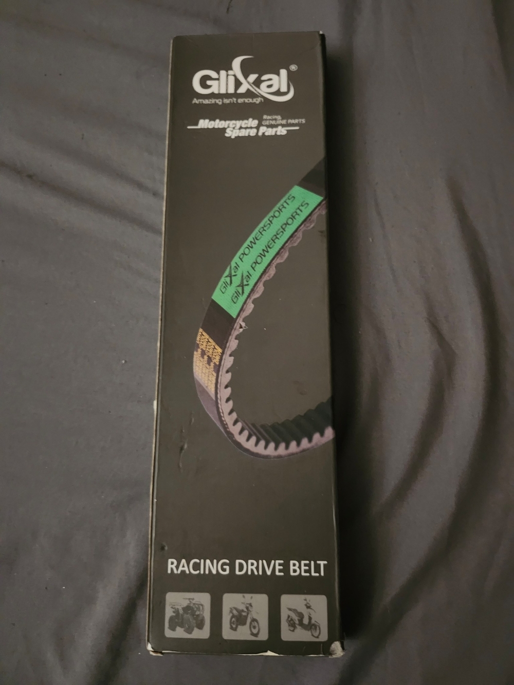 Gilikal Racing Drive Belt, Black